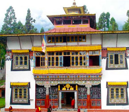 The Phensang Monastery of Lachung